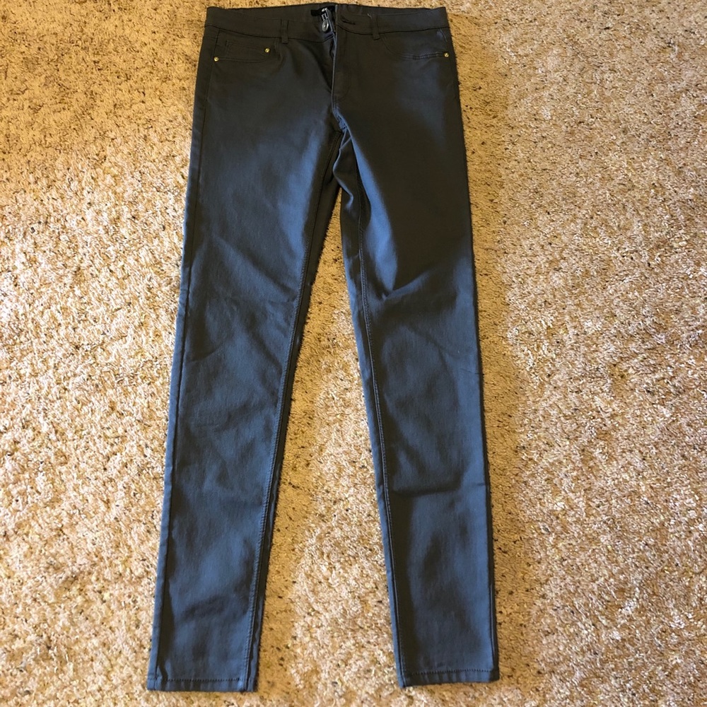 Grey H&M skinny pants, size 10